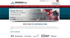 Desktop Screenshot of googoz.com